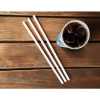 7.75 " Clear Unwrapped Drink Straws